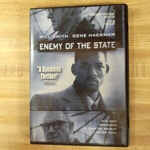 Enemy of the State 1998 DVD Tony Scott Will Smith Gene Hackman Lisa Bonet 90s